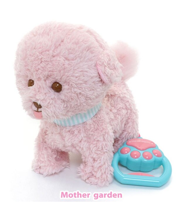 Mother garden  マザーガーデン とことこおさんぽシリーズ 《 ビション 桃 》 単品 ビション 桃