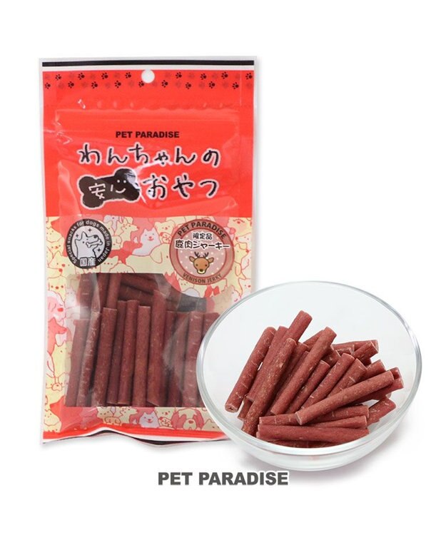 犬 おやつ ペットパラダイス 数量限定 鹿肉ジャーキー 80g Pet Paradise 通販 雑貨とペット用品の通販サイト マザーガーデン ペットパラダイス