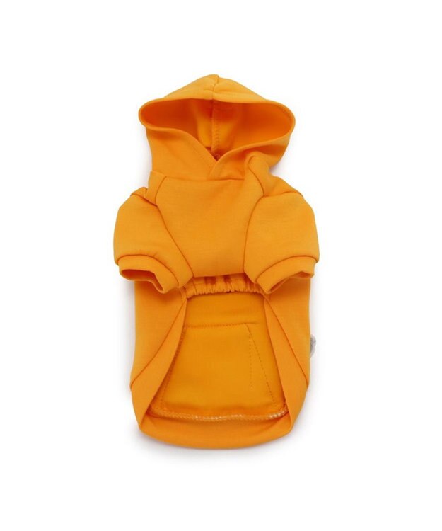 PET PARADISE ディズニー ミッキーマウス ペティヒート パーカー 《飛び出し柄 》 小型犬 オレンジ