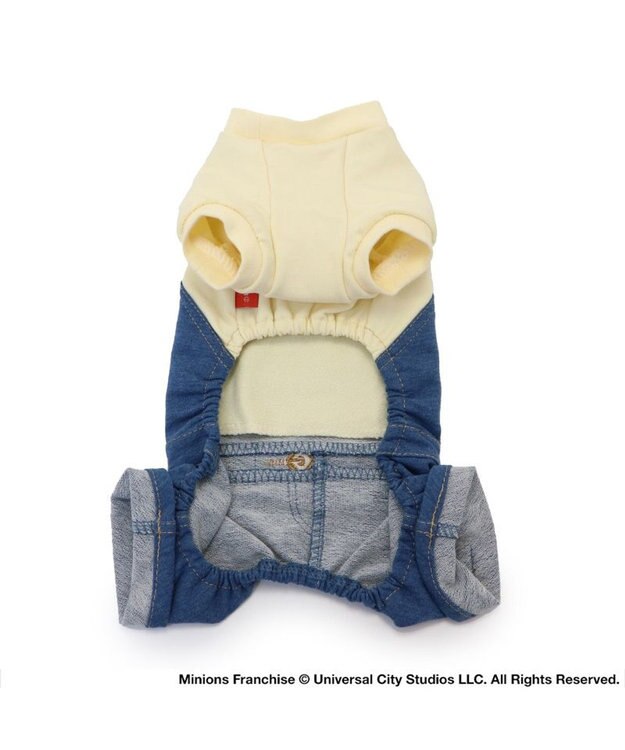 PET PARADISE ミニオン ボブ　パンツつなぎ 《オーバーオール 風》 小型犬 ネイビー