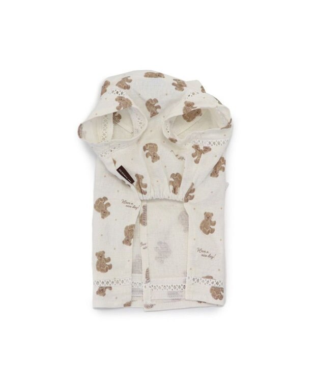 PET PARADISE ペットパラダイス 接触冷感 背中開き 甚平《くまちゃん》小型犬 くまちゃん