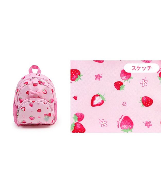 Mother garden マザーガーデン 子供用 リュック【Sサイズ】 《 ユニコーン/野いちご/スワン》 スケッチ柄
