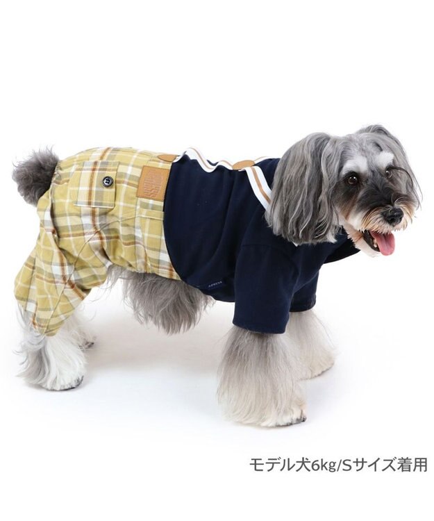 PET PARADISE J.PRESS パンツ つなぎ 《タータンチェック》 小型犬 タータンチェック