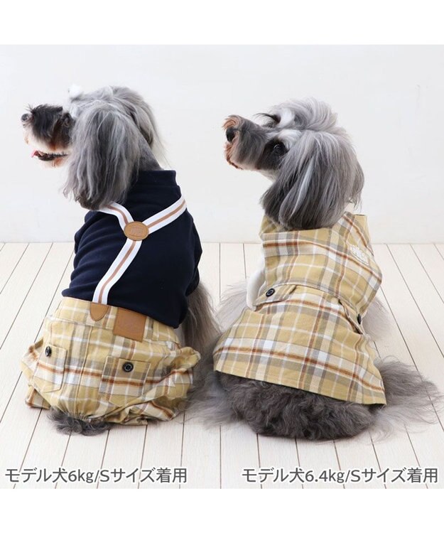 PET PARADISE J.PRESS パンツ つなぎ 《タータンチェック》 小型犬 タータンチェック