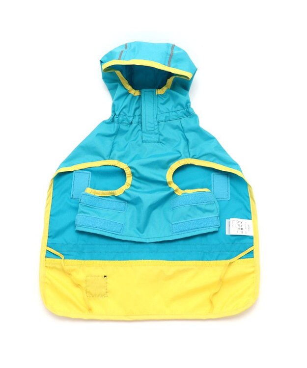 PET PARADISE 犬服 犬用品 ペットグッズ ペットウェア ペットパラダイス 切替レインマント 【超小型・小型犬】 | 犬用 超小型犬 小型犬 青緑