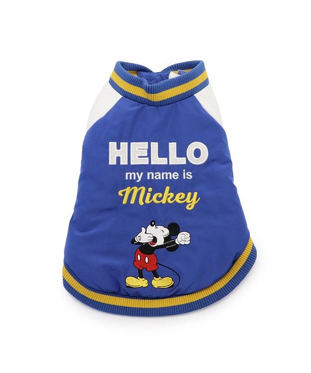 PET PARADISE ディズニー ミッキーマウス 遠赤外線 スタジャン 《紺》 小型犬 紺