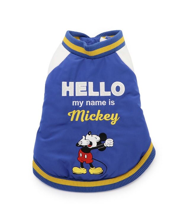 PET PARADISE ディズニー ミッキーマウス 遠赤外線 スタジャン 《紺》 小型犬 紺