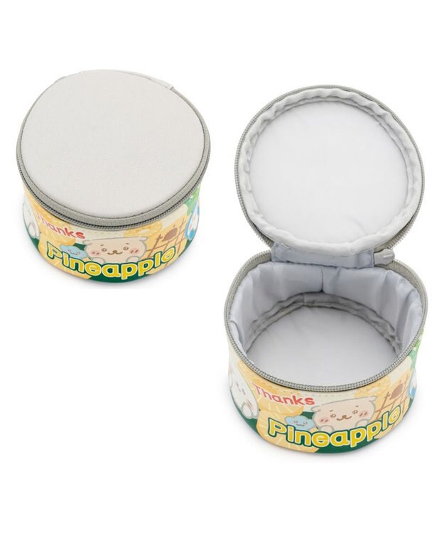 Mother garden しろたん パイン だいすき ポーチ グリーン