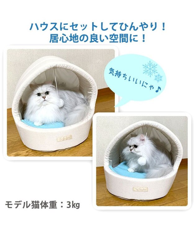PET PARADISE ペットパラダイス ペットキャリー カート用 コンパクトクーラー (25×22cm) 水色