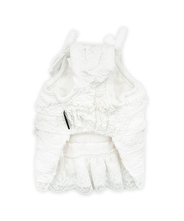 PET PARADISE cherircouture ホワイトローズ キャミソール 小型犬 ホワイト