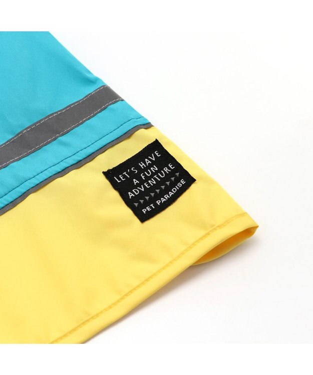 PET PARADISE 犬服 犬用品 ペットグッズ ペットウェア ペットパラダイス 切替レインマント 【超小型・小型犬】 | 犬用 超小型犬 小型犬 青緑