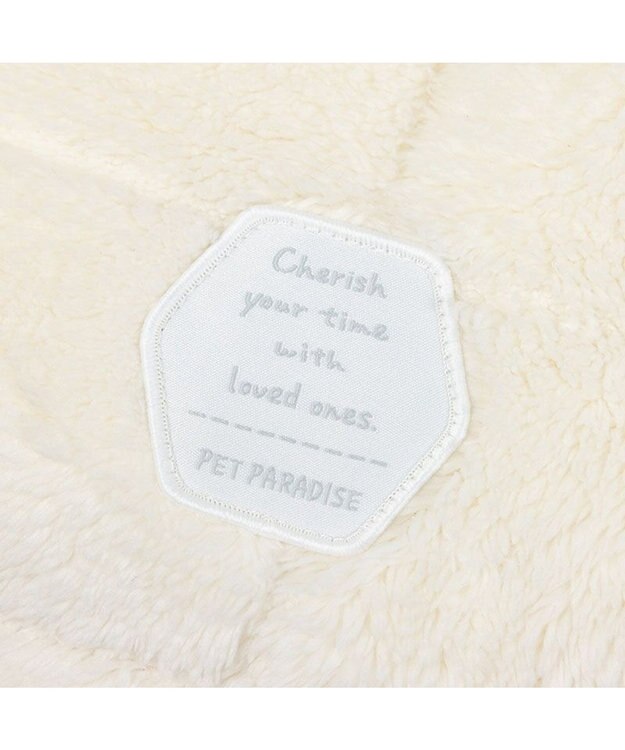 PET PARADISE ペットパラダイス マシュマロ ボア 筒型寝袋 Ｌ ホワイト