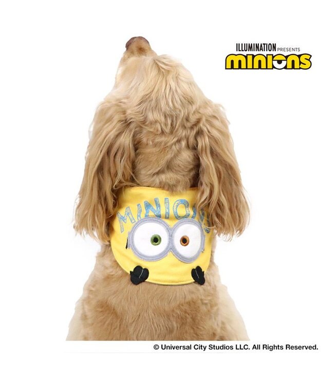 PET PARADISE ミニオン ボブ クールバンダナ 中型犬 黄