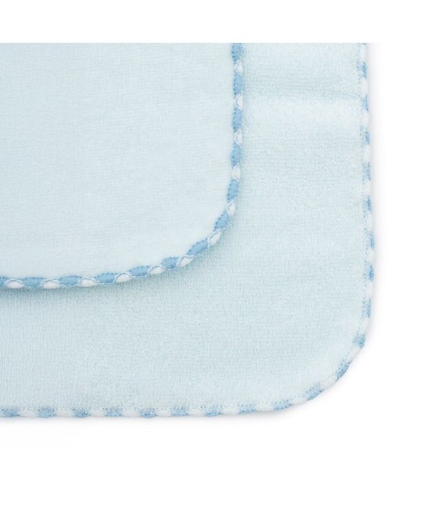 Mother garden しろたん ネット店限定 サガラ刺繍 ミニタオル  《青》 単品 ライトブルー