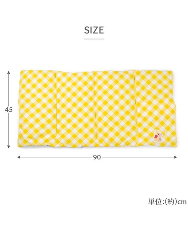 PET PARADISE ディズニー くまのプーさん クールロールマット ホワイト×イエロー