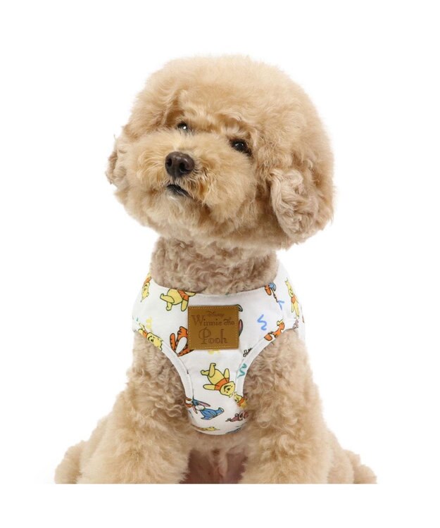 PET PARADISE ディズニー くまのプーさん ベストハーネス 《ウェーブ柄》 ４Ｓ /３Ｓ 小型犬 ウェーブ柄