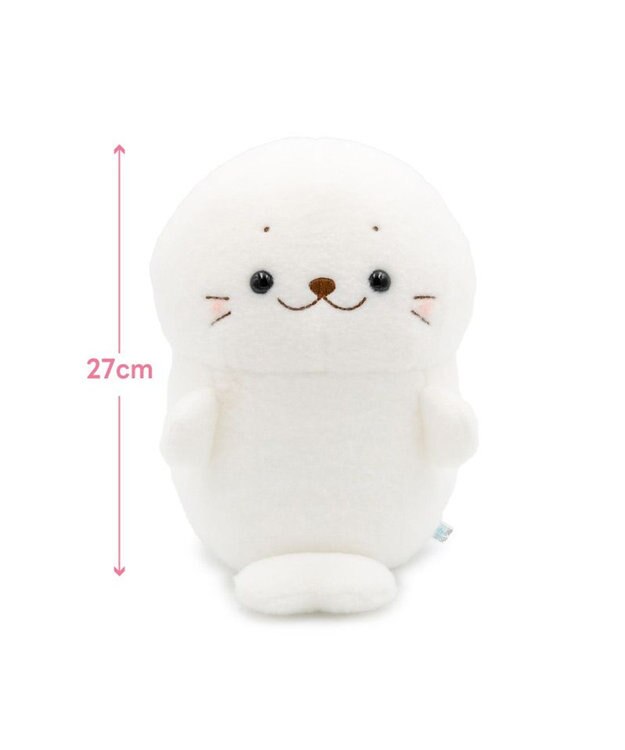 Mother garden しろたん ほわほわ お座り ぬいぐるみ 0