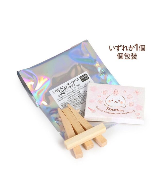 Mother garden しろたん ミニキャンバス コレクション第二弾　単品 単品1個 （柄は選べません）