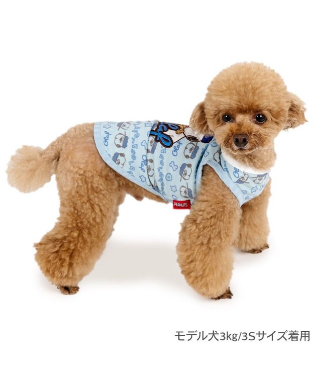 PET PARADISE スヌーピー お気に入り タンクトップ 《オラフ》 小型犬 ブルー
