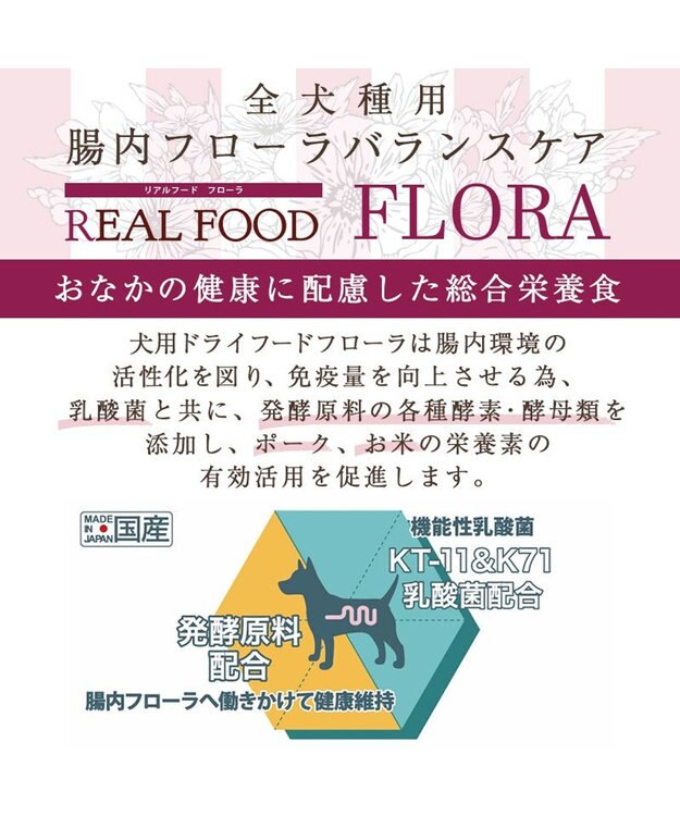 PET PARADISE ペットパラダイス 国産 ドッグフード フローラ 1kg -