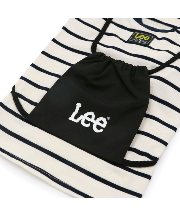 PET PARADISE Lee ナップサック付き Ｔシャツ 小型犬 ホワイト×ブラック