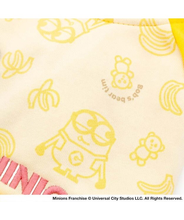 PET PARADISE ミニオン ボブ ポケット トレーナー 小型犬 ホワイト×イエロー