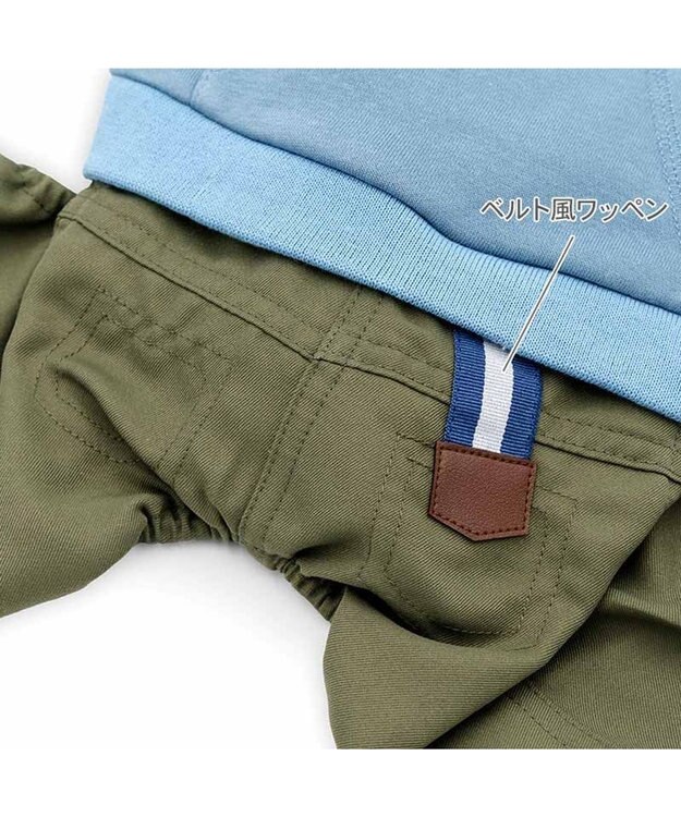 PET PARADISE ペットパラダイス トレーナー パンツつなぎ 《ブルー》 小型犬 ブルー