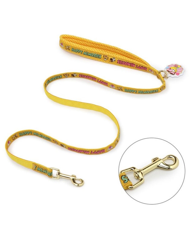 PET PARADISE ディズニー プルート 95周年 リード SS~S 小型犬 イエロー