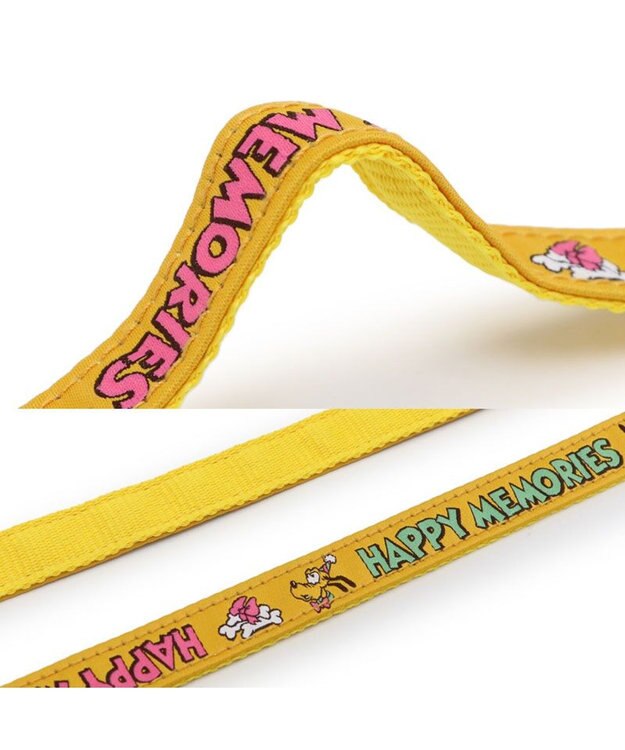 PET PARADISE ディズニー プルート 95周年 リード SS~S 小型犬 イエロー