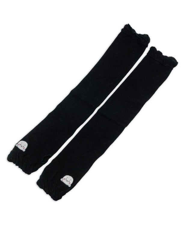 Mother garden しろたん クールアームカバー ブラック