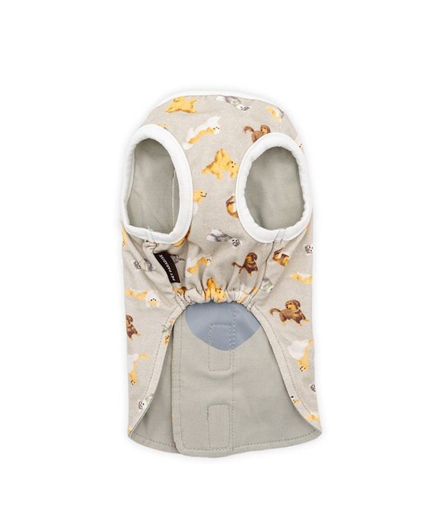 PET PARADISE ペットパラダイス makokoro ホカリラ ベスト 小型犬 グレイッシュベージュ