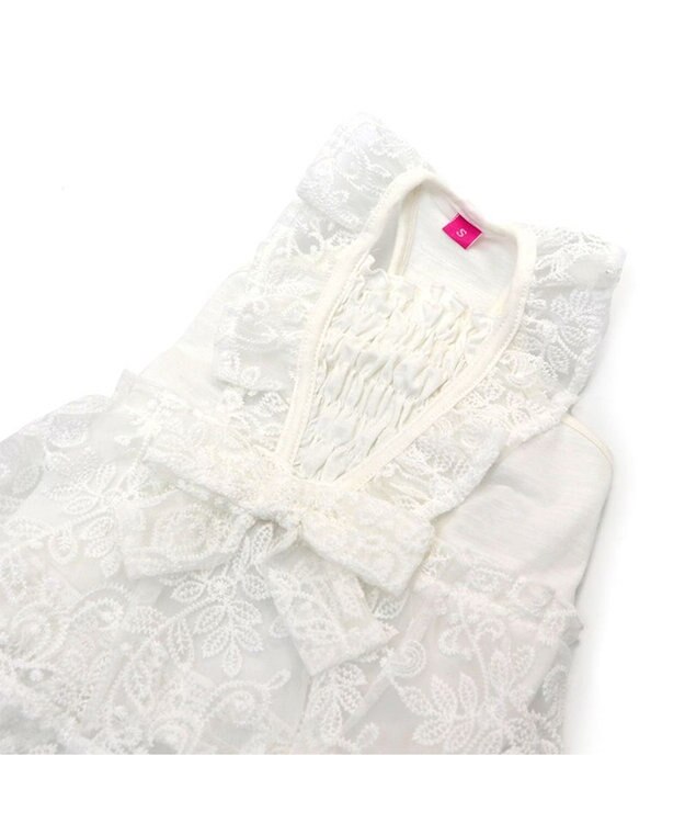 PET PARADISE ペットパラダイス レースワンピース 小型犬 ホワイト