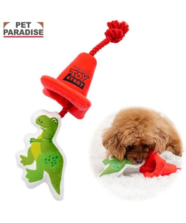 PET PARADISE ディズニー トイストーリー レックス コーントイ レッド