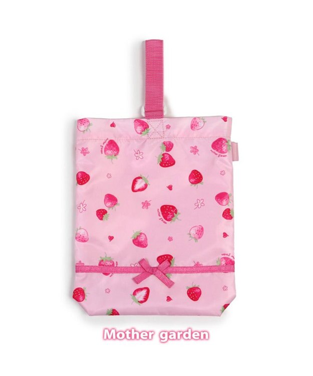 Mother garden マザーガーデン 野いちご シューズバッグ 《スケッチ柄》 スケッチ柄