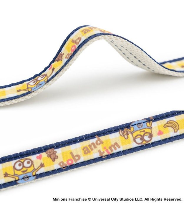 PET PARADISE ミニオン ボブ柄 リード ＳＳ～Ｓ イエロー