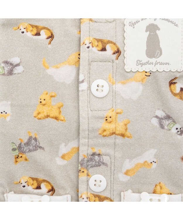 PET PARADISE ペットパラダイス makokoro ホカリラ ベスト 小型犬 グレイッシュベージュ