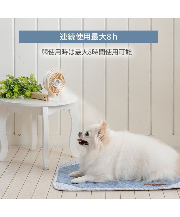 2025年PET PARADISE【女の子】 2025年モデル〕 ペットパラダイス ミニ クリップファン 《ライト