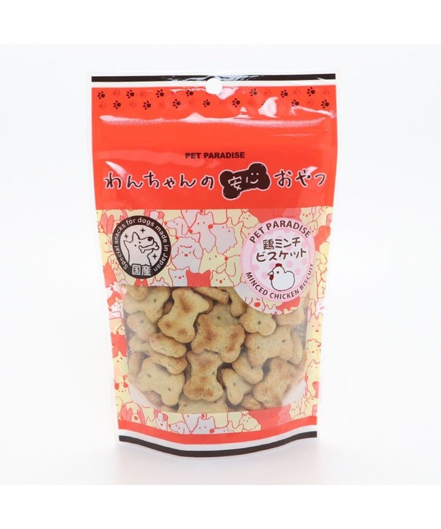 PET PARADISE 鶏肉ミンチ ビスケット 100g 国産 -