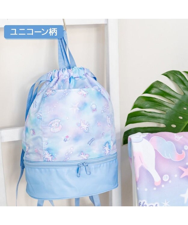 Mother garden マザーガーデン 2層式 プールバッグ 《ユニコーン》 ユニコーン