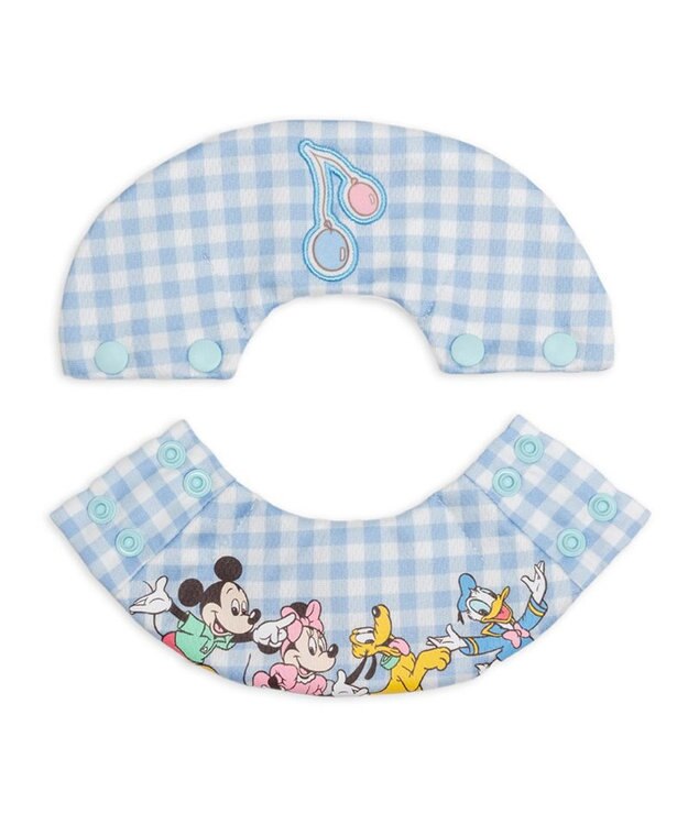 PET PARADISE ディズニー ミッキーマウス クール バンダナ 《風船柄》 小型犬 ホワイト×ブルー