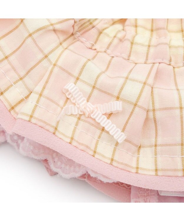 PET PARADISE ペットパラダイス チェック柄 スタイ 《ピンク》 小型犬 ピンク