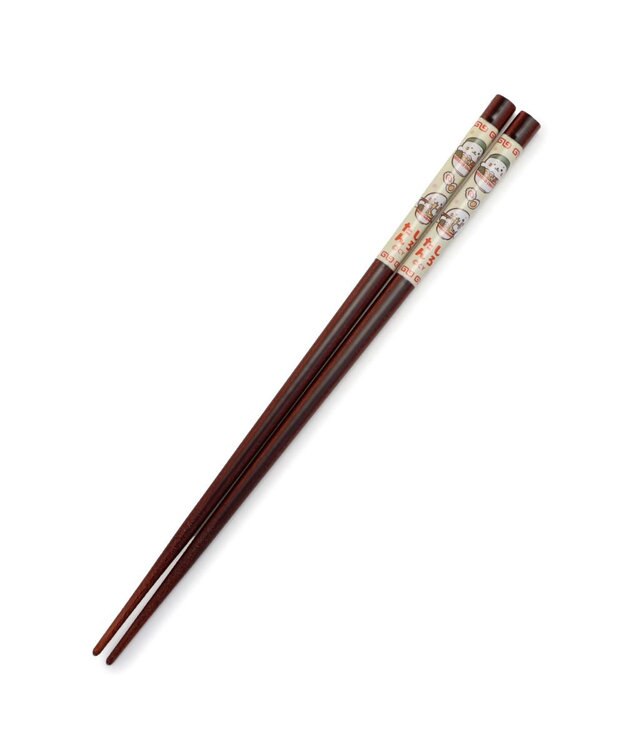 Mother garden しろたん 木製箸 21㎝ 《中華柄》単品 中華柄
