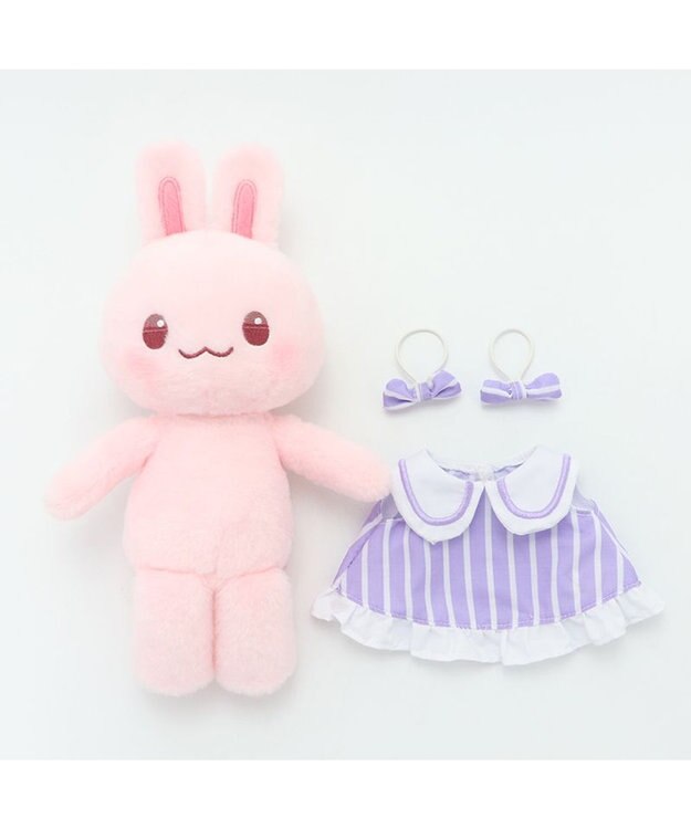 Mother garden ♪セット販売♪ マザーガーデン おせわあそびハウス & おしゃべりするマスコット うさももちゃん