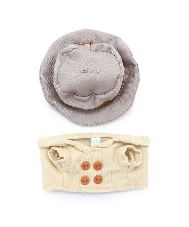 Mother garden しろたん ついてきちゃうしろたん マスコット 着せ替え服  《Pコート服》 マルチカラー