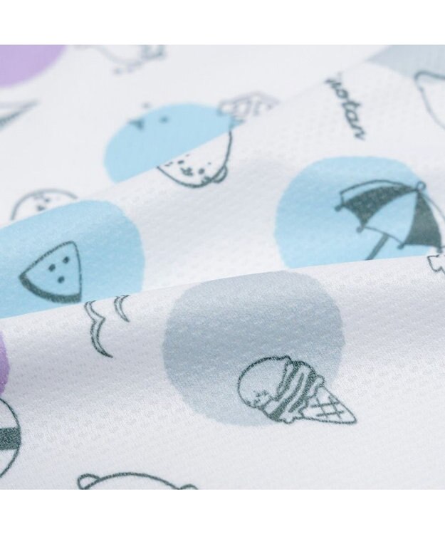 Mother garden しろたん クールタオル 《マリンサマー》 単品 マリンサマー