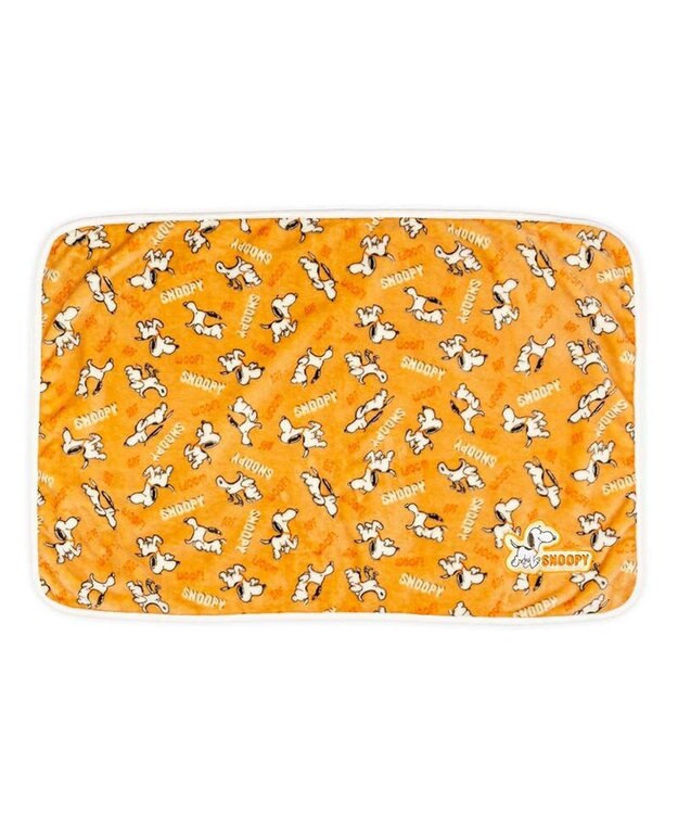 PET PARADISE スヌーピー ブランケット 《てくてく》 オレンジ