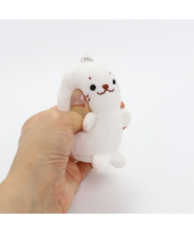 しろたん お座りパンダたんマスコット しろたん お座り マスコットキーホルダー 8cm / Mother garden