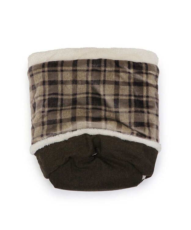 PET PARADISE ペットパラダイス 筒形寝袋 遠赤外線 《チェック柄》 35×50cm チェック柄