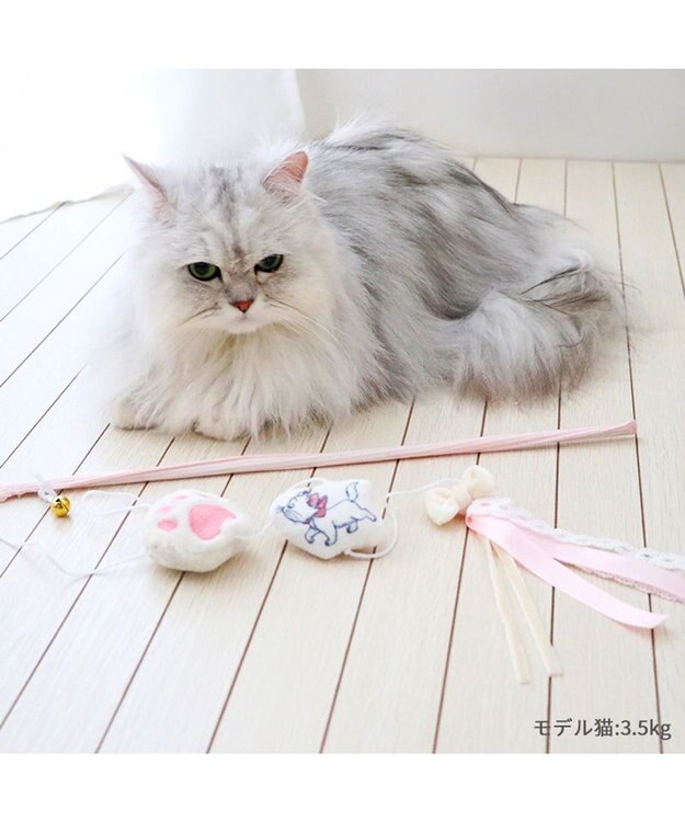 PET PARADISE ディズニー マリー 猫じゃらし 《しっぽ / リボン》 リボン