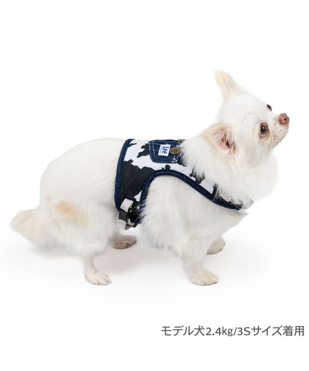 PET PARADISE Lee クールハーネス 《牛柄》 ３Ｓ 0
